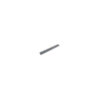 Ramp edges, pack of 4, with corner element, grey.
