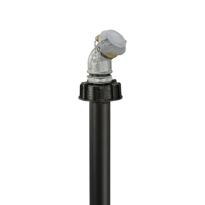 Suction tube, for tanks up to 1500 l, with tank coupling.