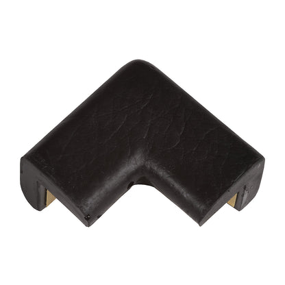 Knuffi® protective corner, type E, 2D, pack of 4, black.