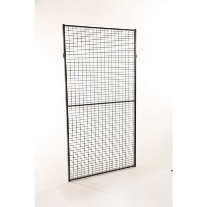 X-GUARD CLASSIC machine protective fencing, wall section, height 1900 mm, width 600 mm.