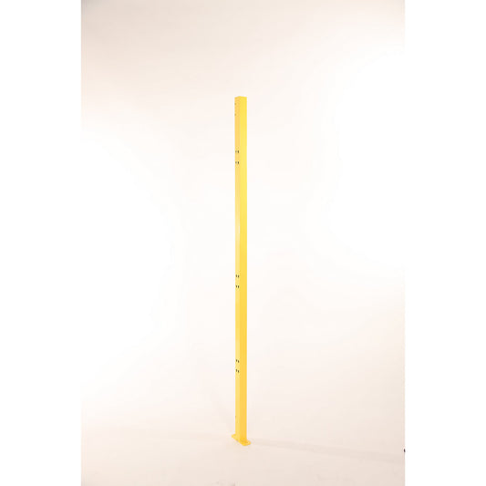 X-GUARD CLASSIC upright, zinc yellow, floor clearance 100 mm, height 2000 mm.