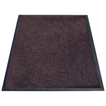 EAZYCARE WASH entrance matting, LxW 850 x 600 mm, brown.