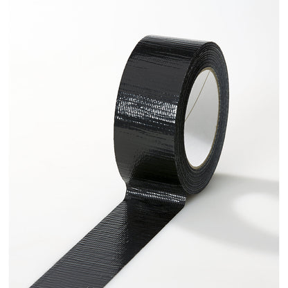 Fabric tape, in different colours, pack of 24 rolls, black, tape width 38 mm.
