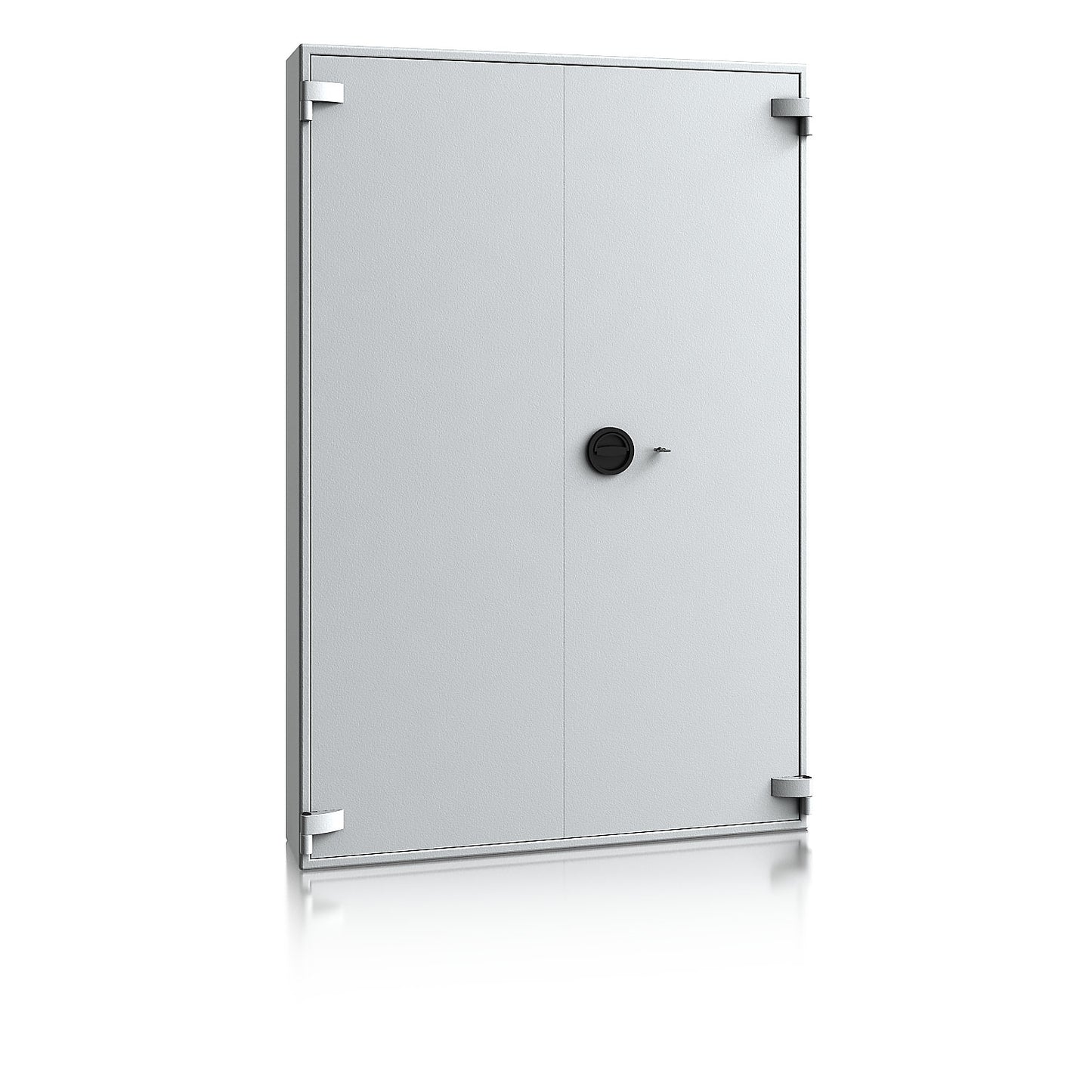 Key safe, security level A and Euro standard S1, light grey, HxWxD 1500 x 1000 x 200 mm, for up to 800 hooks.