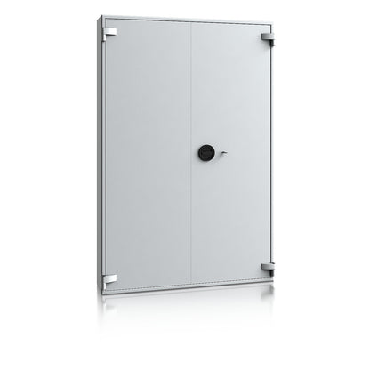 Key safe, security level A and Euro standard S1, light grey, HxWxD 1500 x 1000 x 200 mm, for up to 800 hooks.