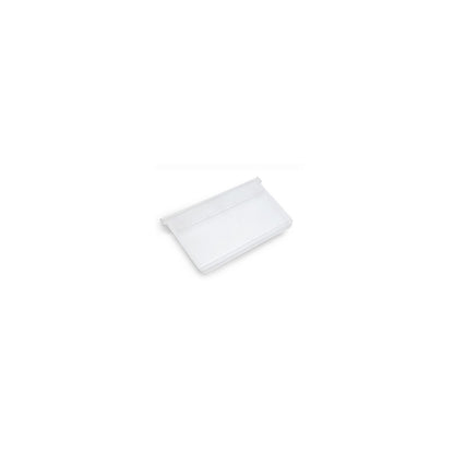Cross divider for shelf bin, transparent, for WxH 180x110 mm, pack of 25.
