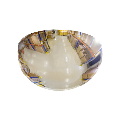 Panoramic mirror, 180° viewing angle, Ø 1000 mm.