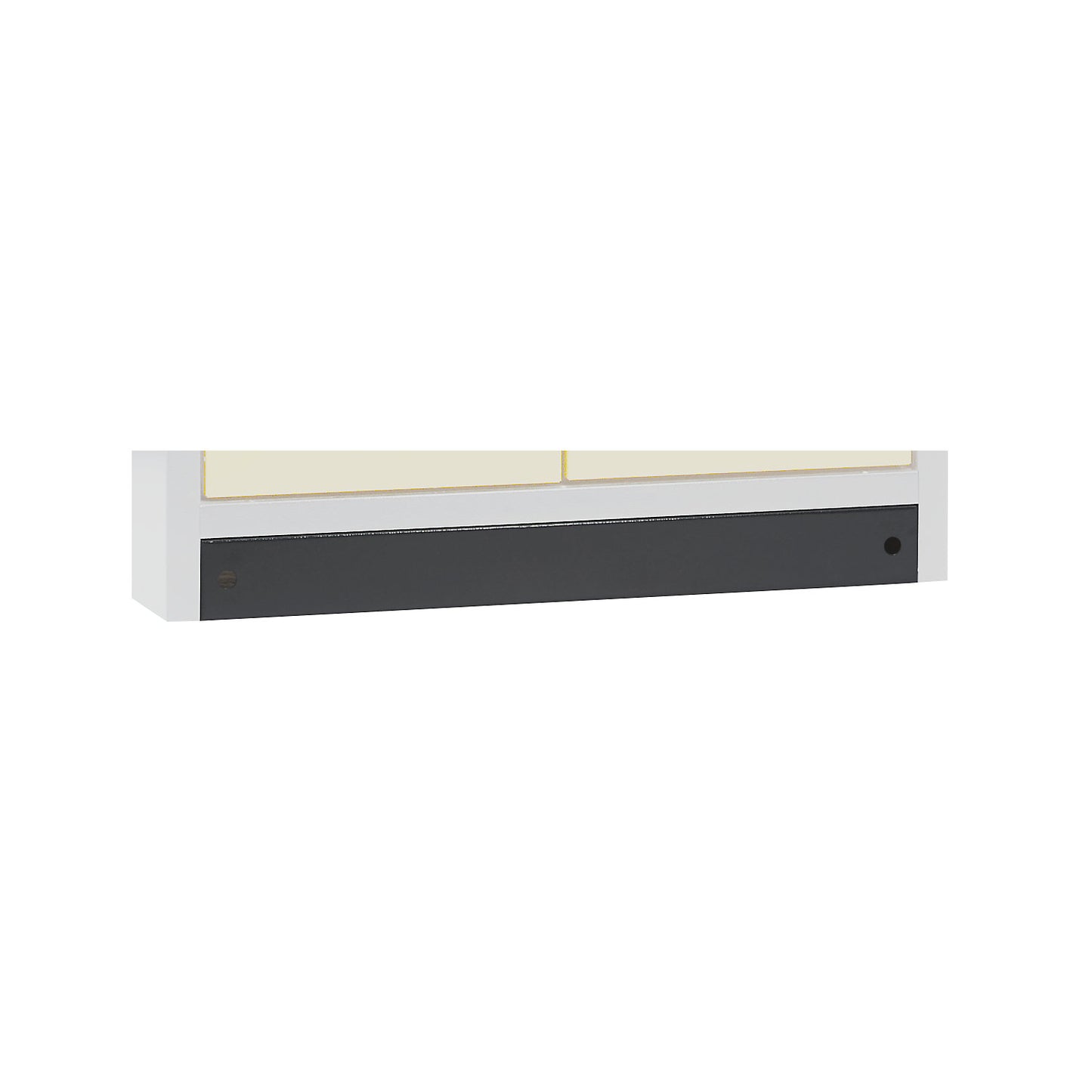 Plinth cover plate, for hazardous goods storage cupboard HxWxD 1955 x 900 x 615 mm, type 90.