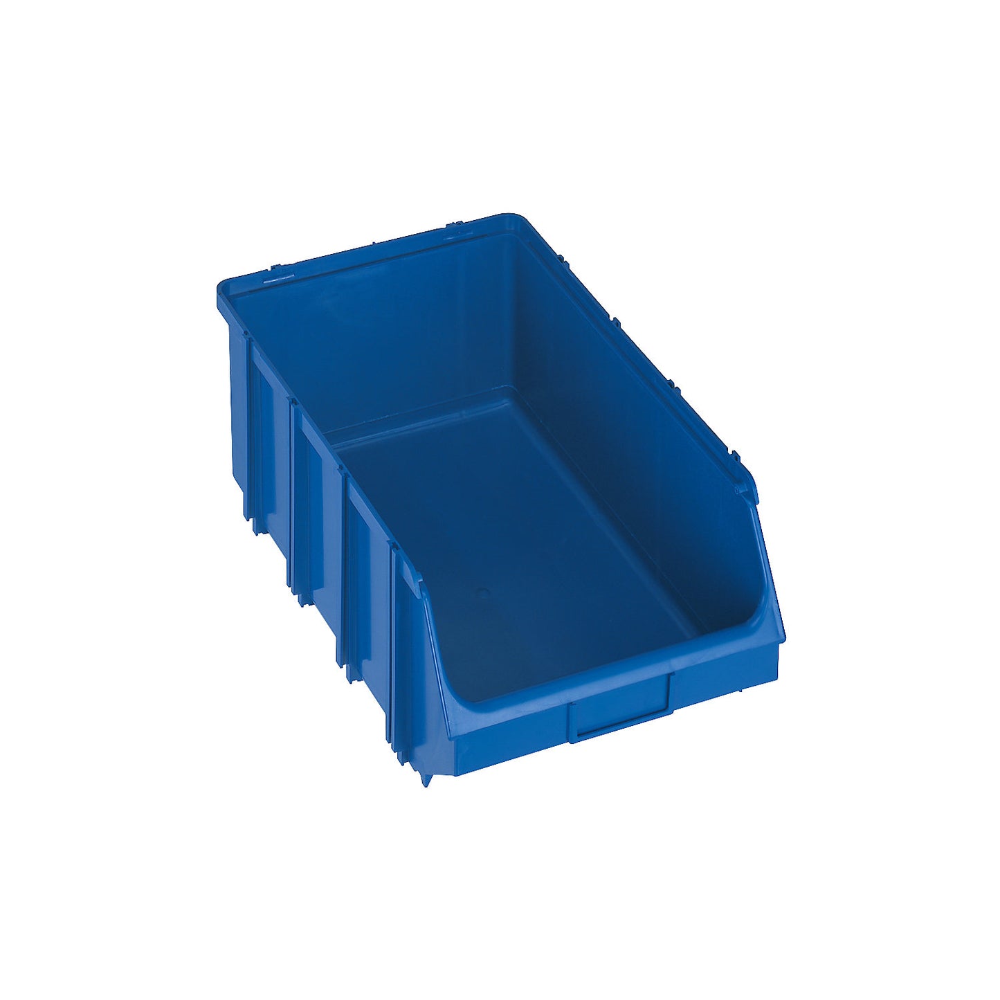 Open fronted storage bin, self-supporting, LxWxH 500 x 307 x 190 mm, pack of 4, blue, pack of 4.