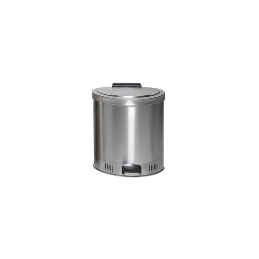 Safety disposal can with self-closing lid, stainless steel, capacity 20 l.