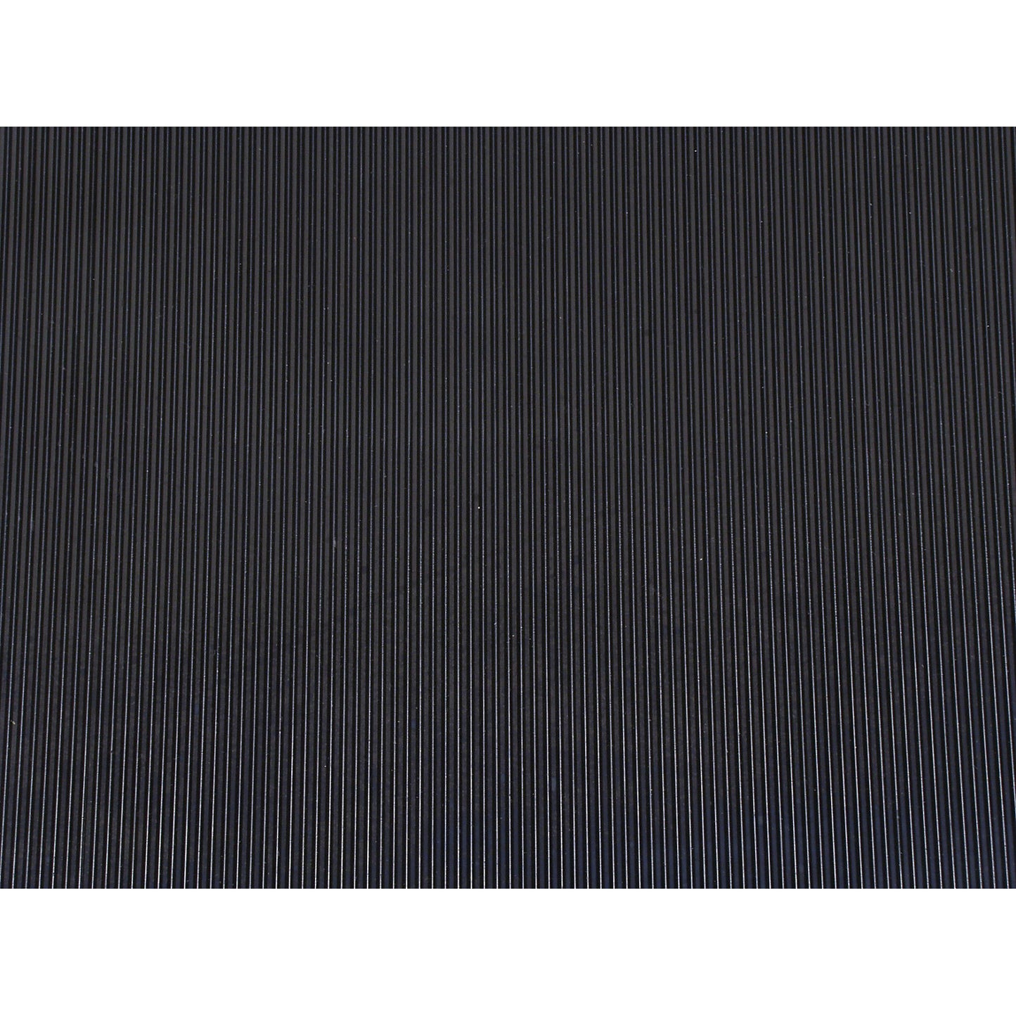 Ribbed rubber cover, for tool cupboard WxD 1000 x 500 mm, black.