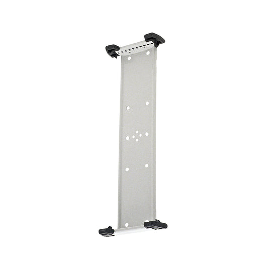 Clear view panel wall holder, for A4, light grey.