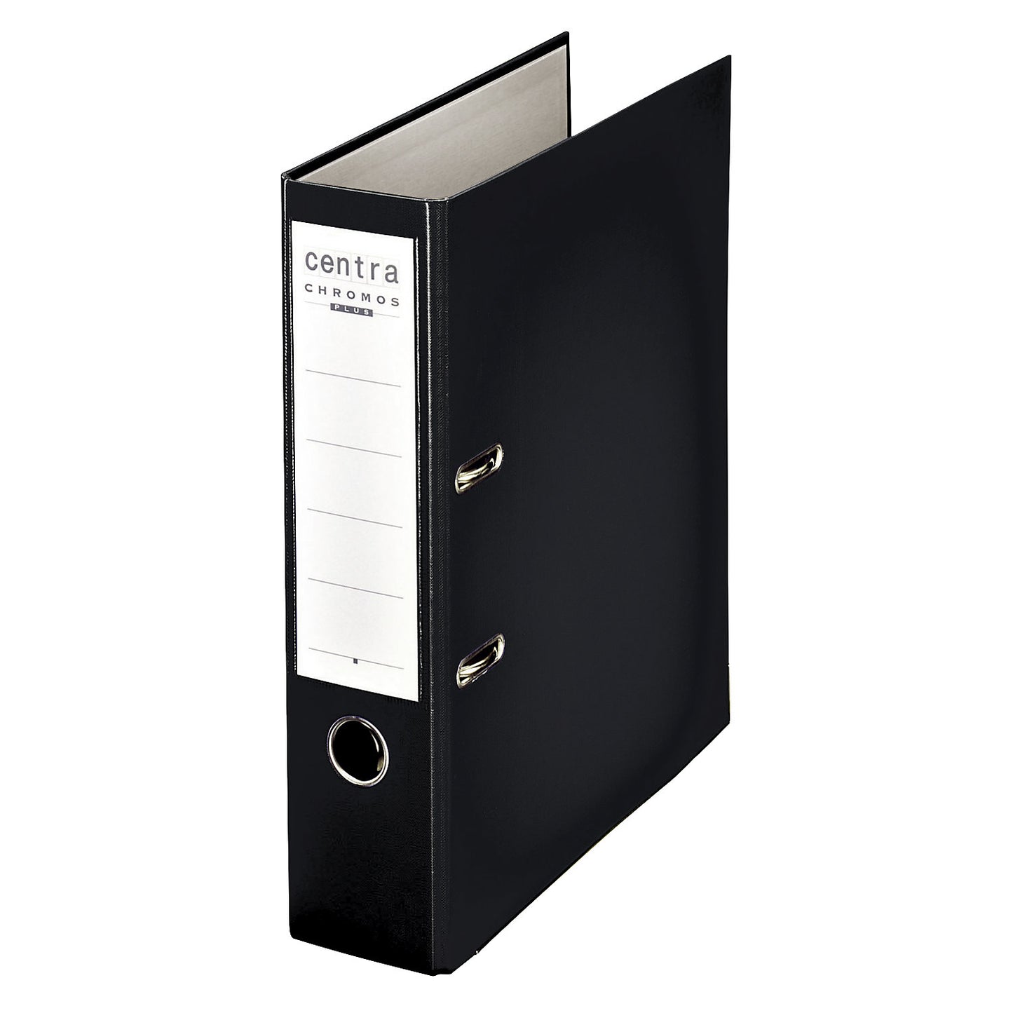 A4 folder with plastic surface, spine width 80 mm, pack of 20, black.