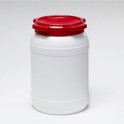 Wide neck drum, capacity 20 l, 1+ items.