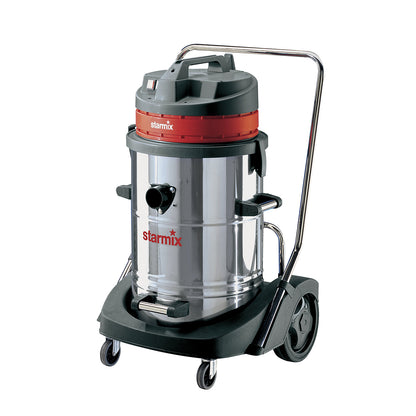 Industrial wet and dry vacuum cleaner GS series, 78 l stainless steel container, 3600 W.