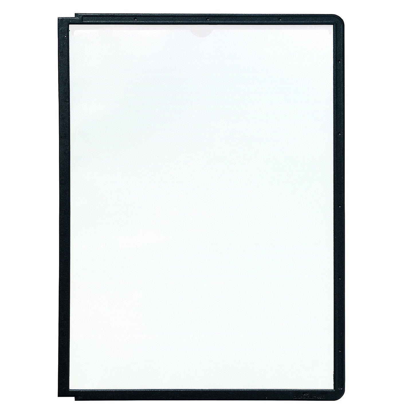 Clear view panel with profiled frame, for A4, pack of 10, black.