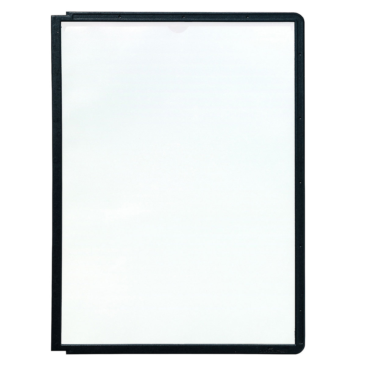 Clear view panel with profiled frame, for A4, pack of 10, black.
