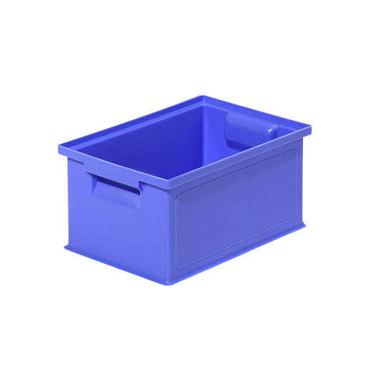 Stacking transport box, LxWxH 310 x 210 x 145 mm, colour blue, pack of 20.