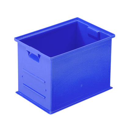 Stacking transport box, LxWxH 465 x 314 x 300 mm, colour blue, pack of 6.