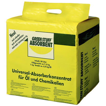 Universal absorbent concentrate, granulate in sack, 50 l, pack of 2.