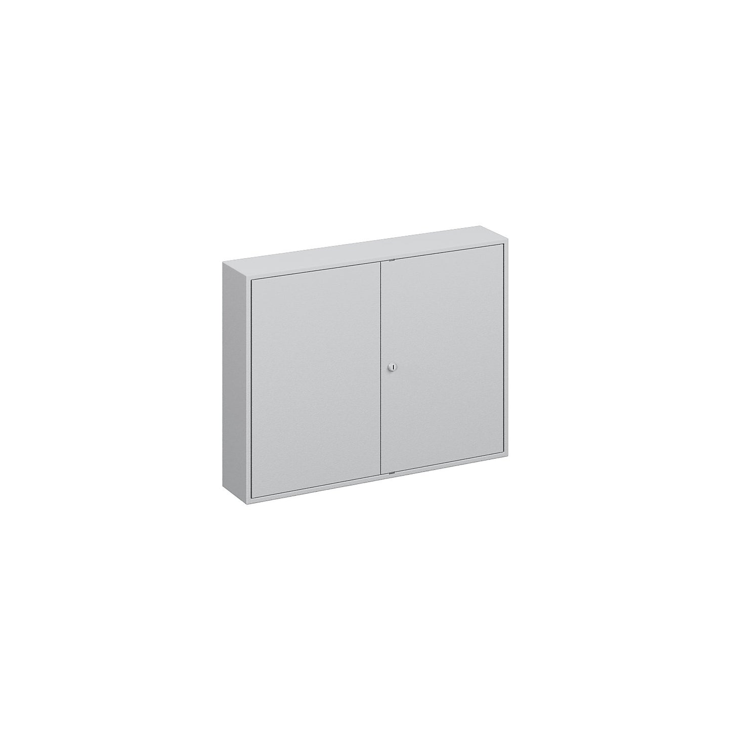 Key cabinet, 2-door, complete with key tabs, 300 hooks, HxWxD 550 x 730 x 140 mm.