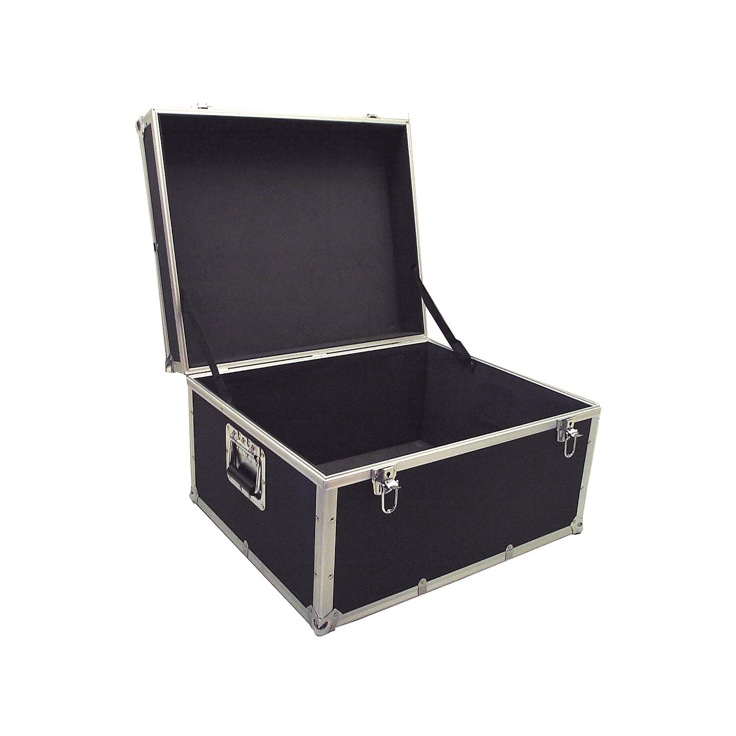 Transport box, upholstered, aluminium frame with plywood panels, external LxWxH 600 x 500 x 360 mm.