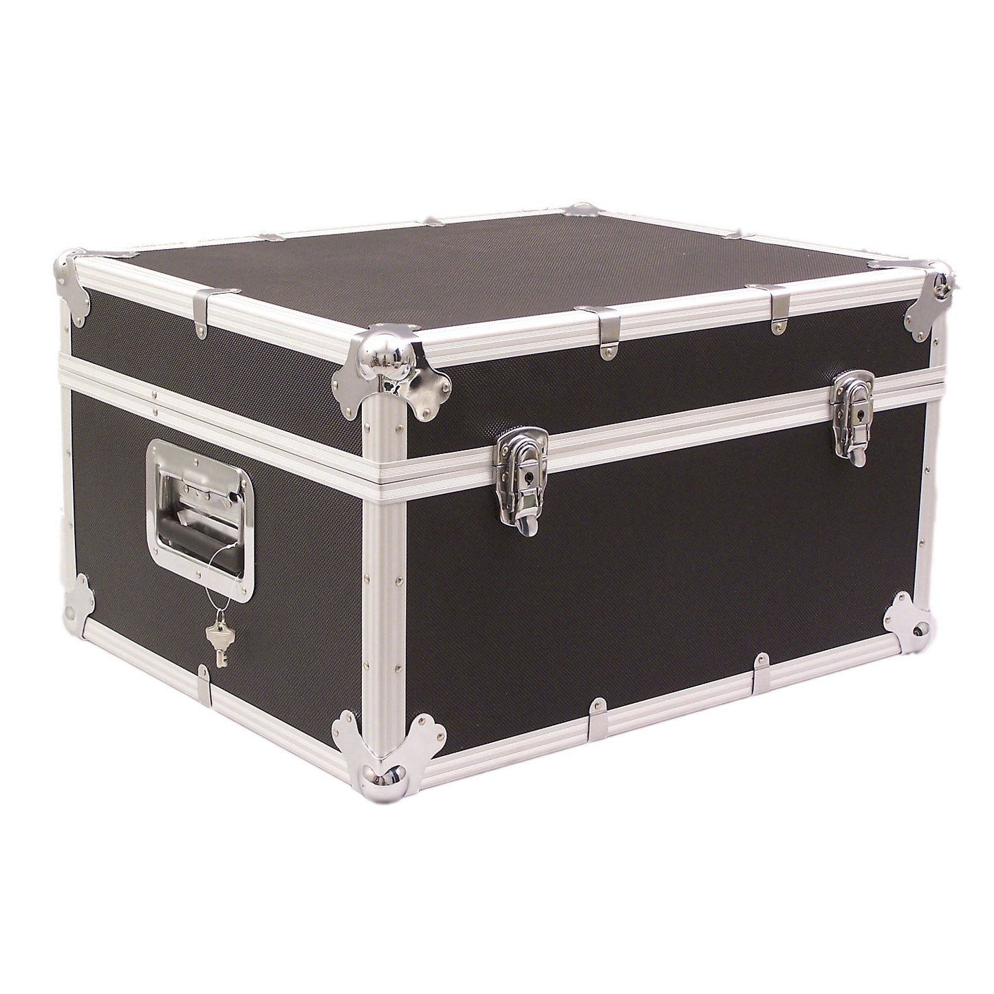 Transport box, upholstered, aluminium frame with plywood panels, external LxWxH 600 x 500 x 360 mm.