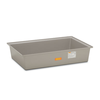 GRP base sump tray, with certification, 2 x 200 l drums, without grate.