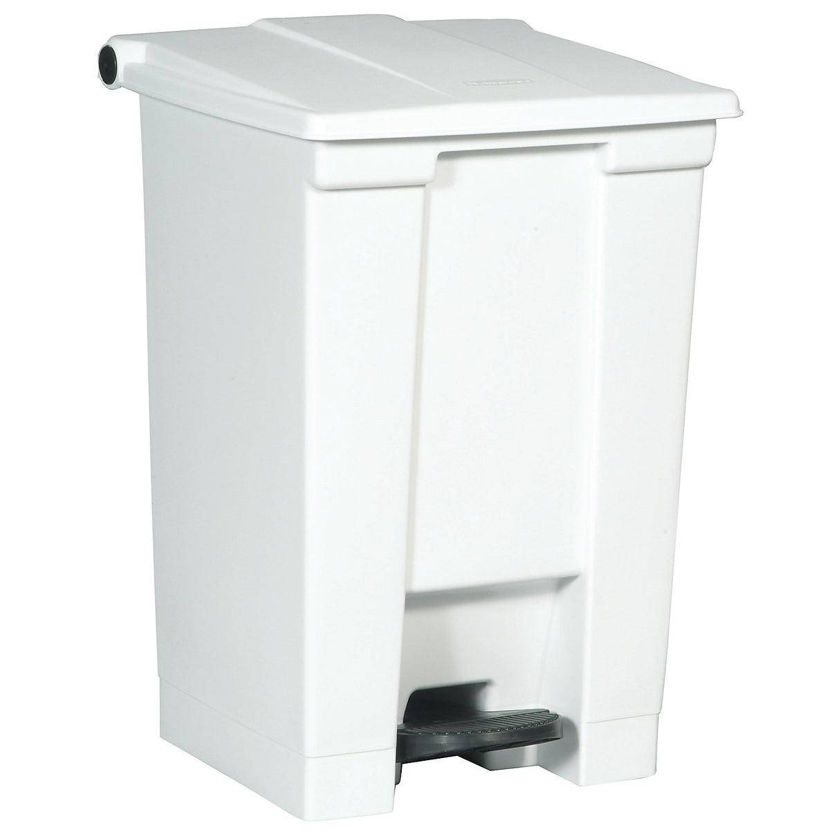 Foot pedal bin, industry, made of polyethylene, capacity 45 l, white.