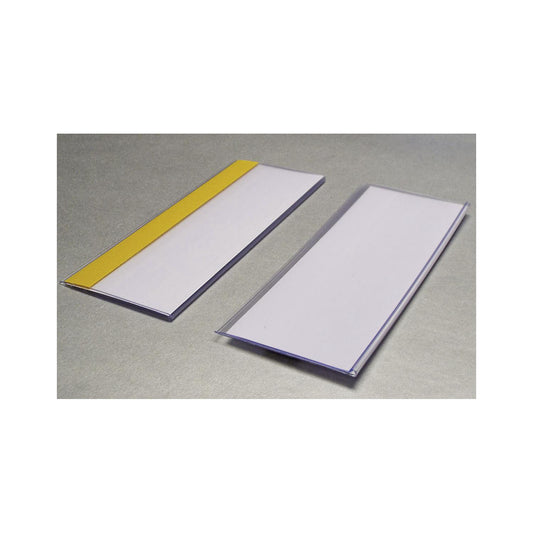 Ticket holders, self-adhesive, pack of 50, HxW 80 x 200 mm.