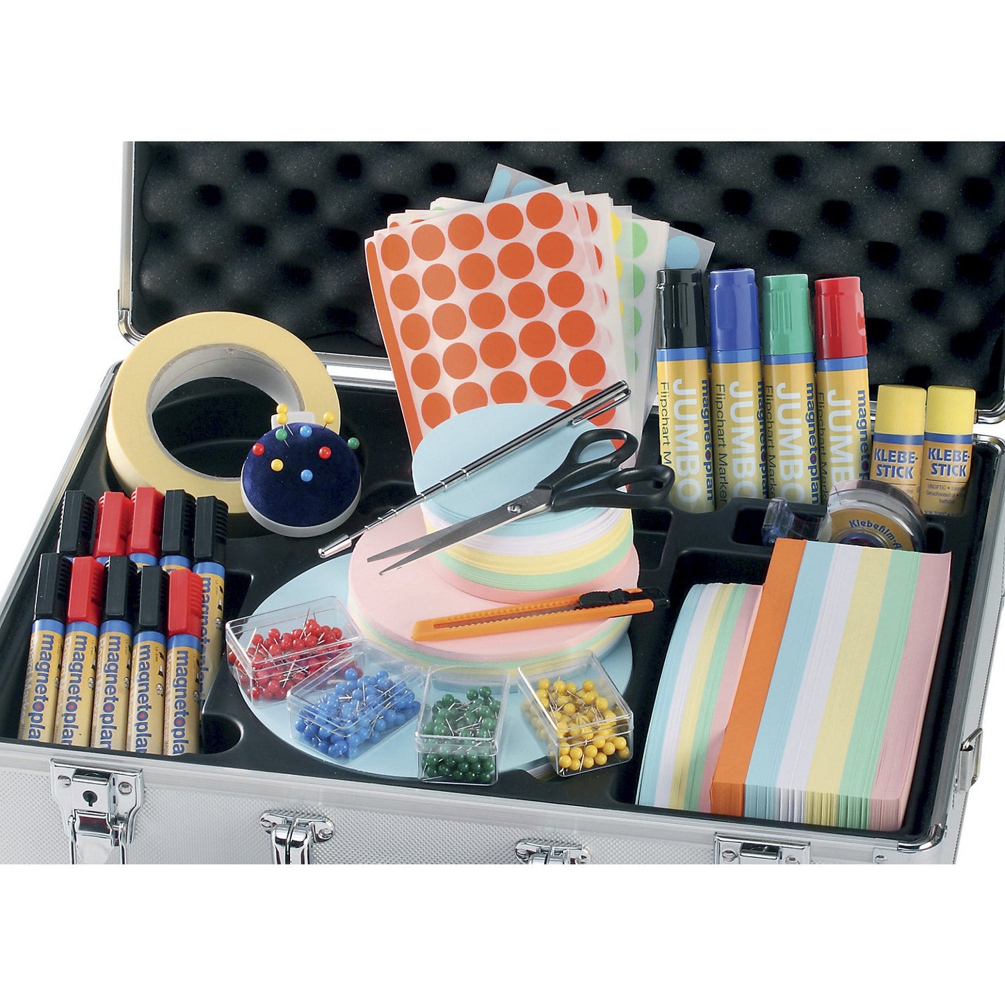 magnetoplan® refill kit, for presentation cases, more than 2800 individual parts.