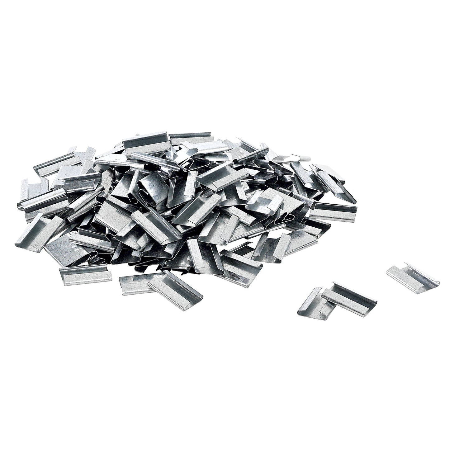 Metal seals, for steel strapping, width 13 mm, pack of 1000.