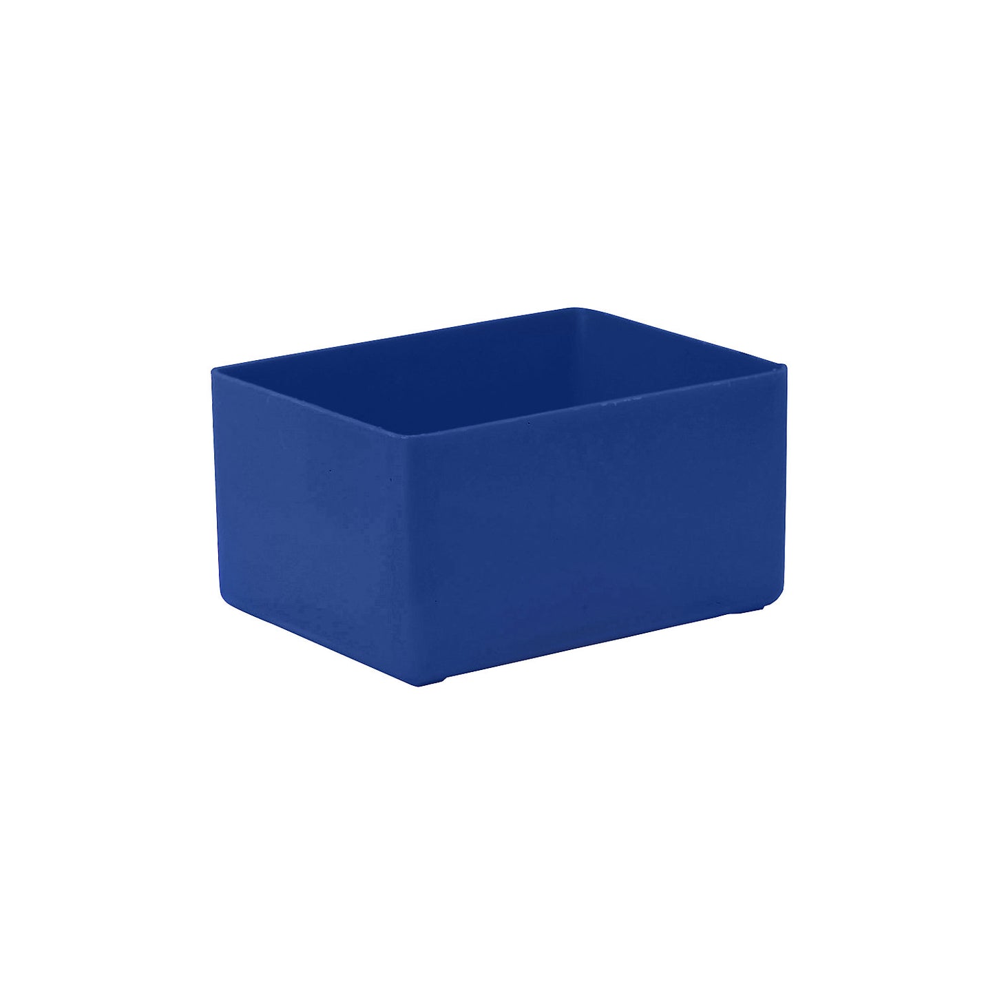 Insert box for drawer, LxWxH 106 x 80 x 54 mm, pack of 16, blue.
