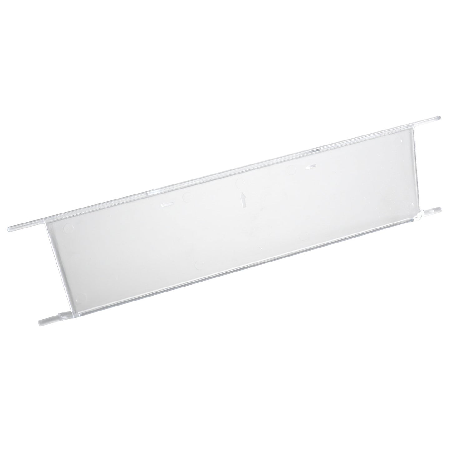Transparent front panel, for open fronted storage bin, pack of 10, capacity 7.2 l.