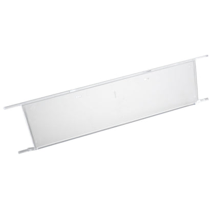 Transparent front panel, for open fronted storage bin, pack of 10, capacity 7.2 l.
