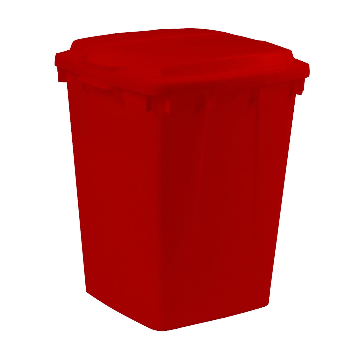 Multi-purpose container, capacity 90 l, LxWxH 510 x 485 x 600 mm, red.