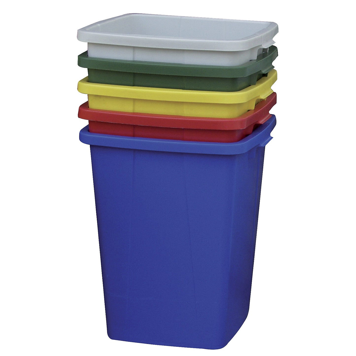 Multi-purpose container, capacity 90 l, LxWxH 510 x 485 x 600 mm, blue.