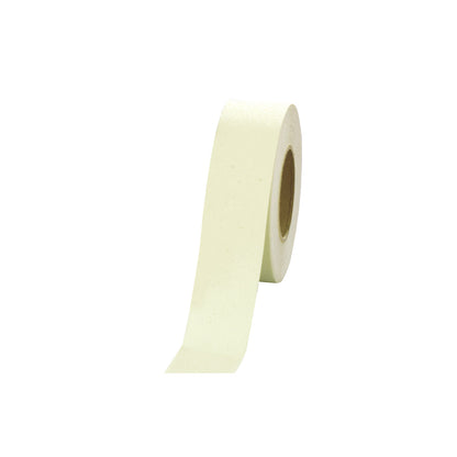 Non-slip tape, self-adhesive, width 50 mm, fluorescent, roll, pack of 1.