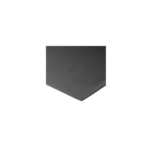 COBArib shelf and workbench matting, with closed surface, sold by the metre, width 900 mm, mat height 3 mm.
