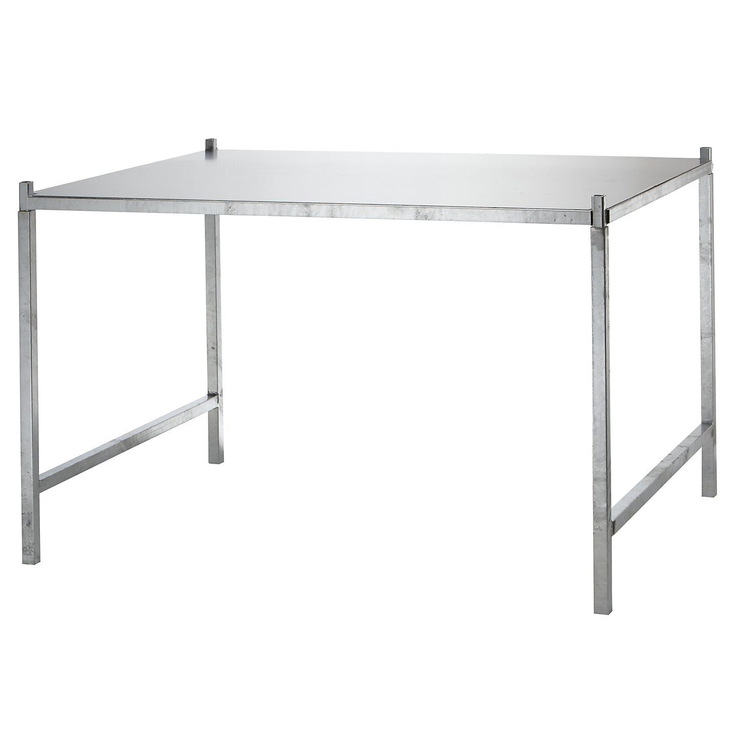 Gas cylinder shelf unit, HxWxD 850 x 1300 x 1000 mm, max. 2 units can be stacked on top of each other.