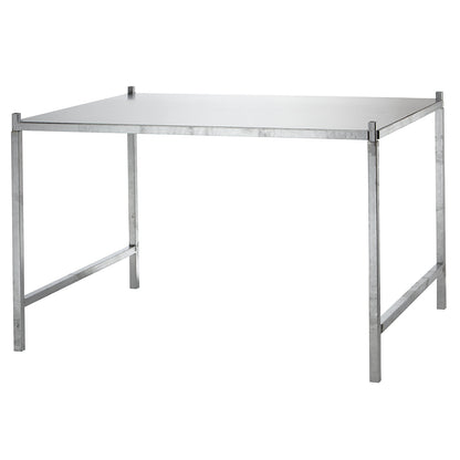 Gas cylinder shelf unit, HxWxD 850 x 1300 x 1000 mm, max. 2 units can be stacked on top of each other.