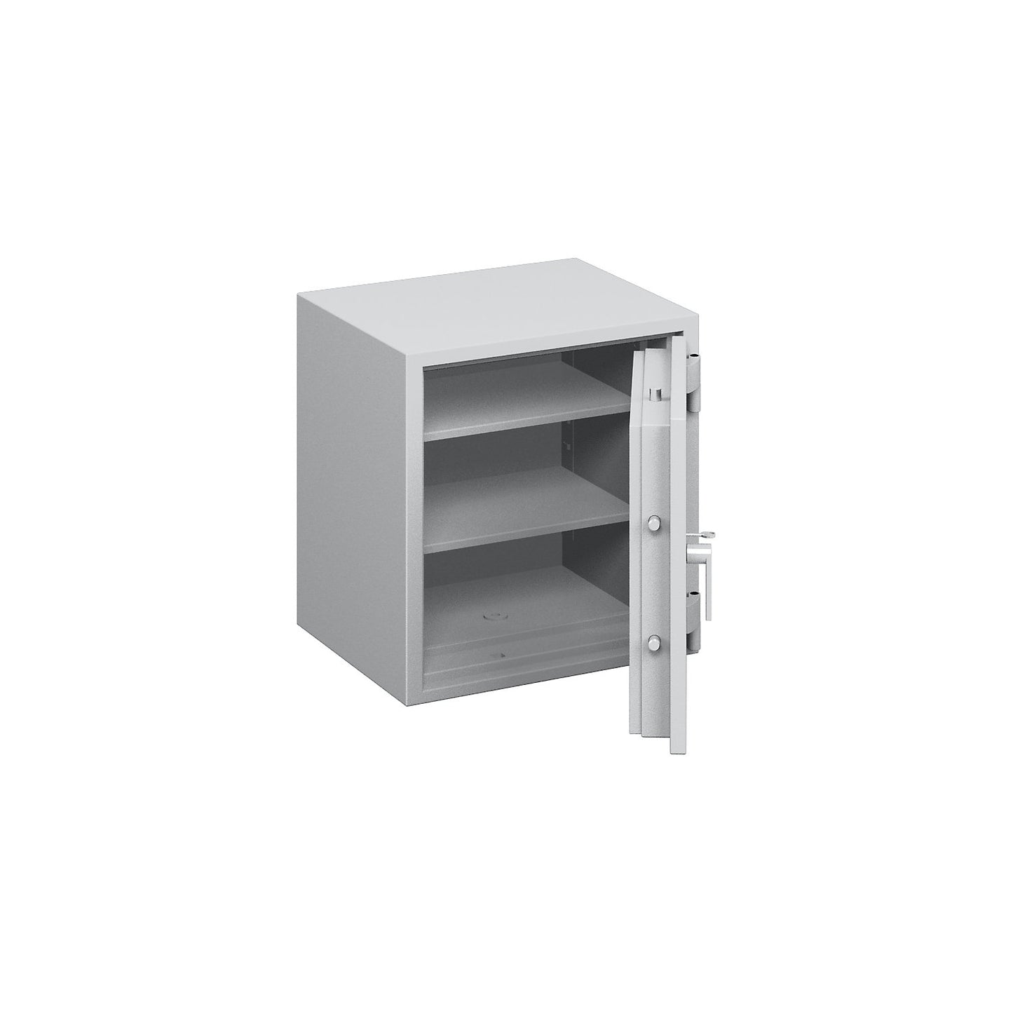 Fire resistant safe, VdS class N/0, S 60 P, HxWxD 615 x 589 x 471 mm.