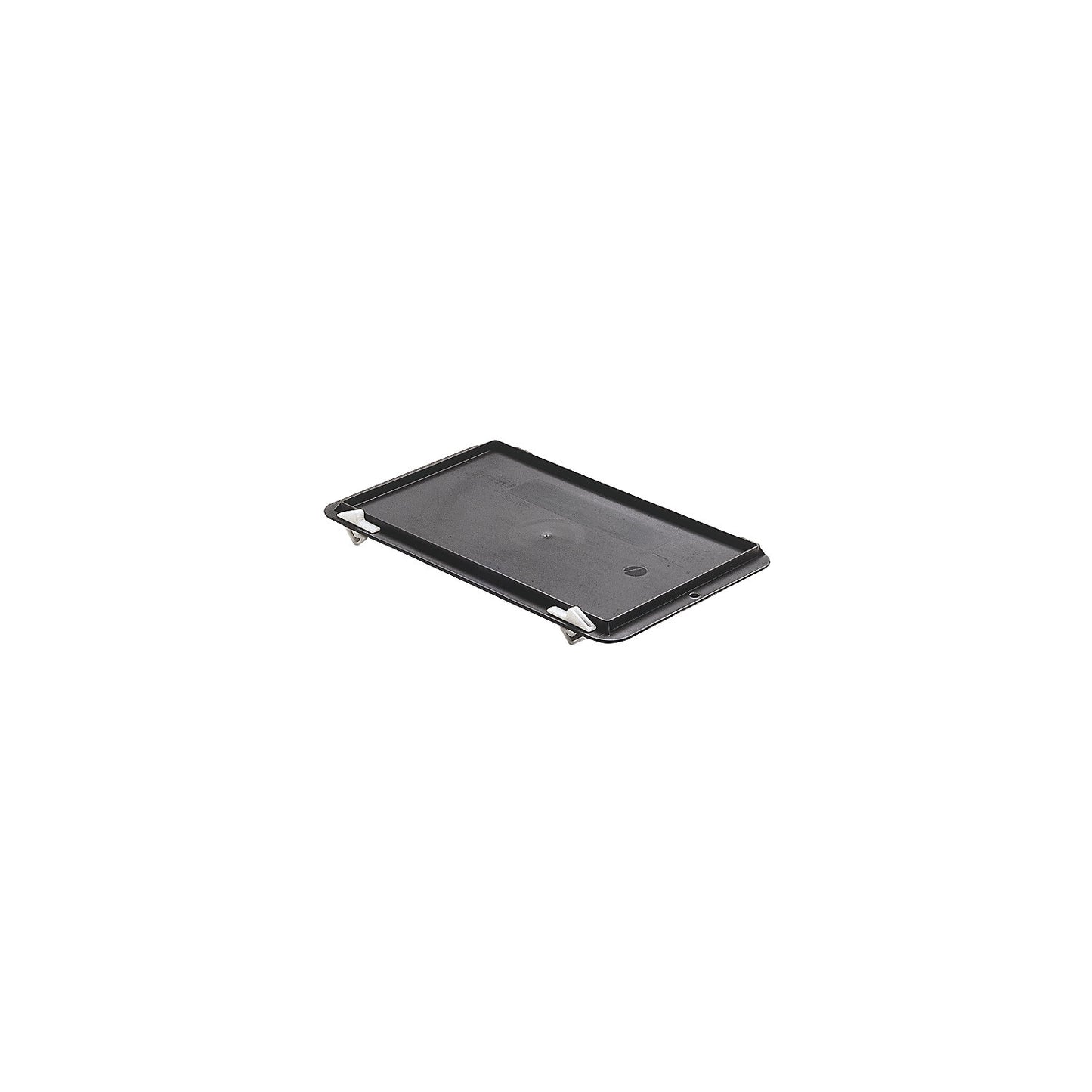 Locking lid, for LxW 300 x 200 mm, black, pack of 5.