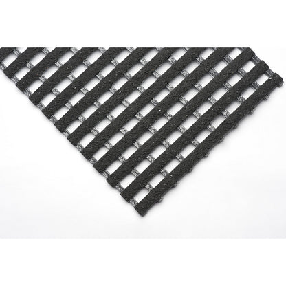 Industrial grid mat, extremely slip resistant, cut per metre, width 1200 mm.