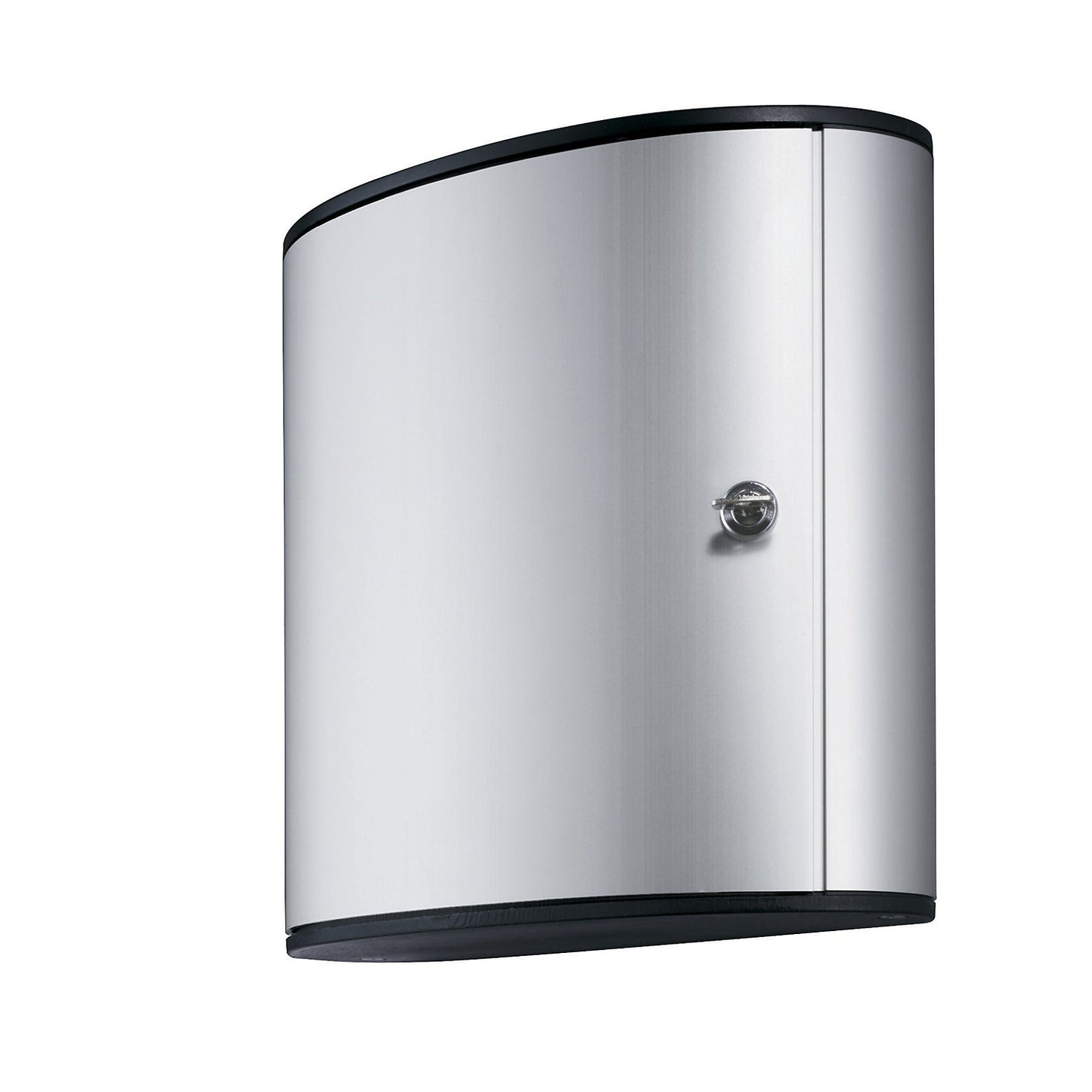 Designer key box, with security cylinder lock, HxWxD 280 x 300 x 118 mm, 36 hooks.