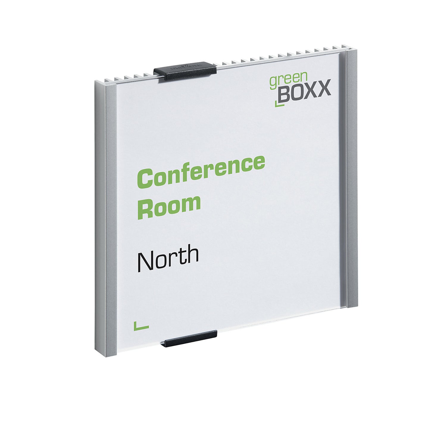 Door sign, ribbed design with acrylic cover plate, with cardboard insert, WxH 149 x 149 mm, pack of 5.