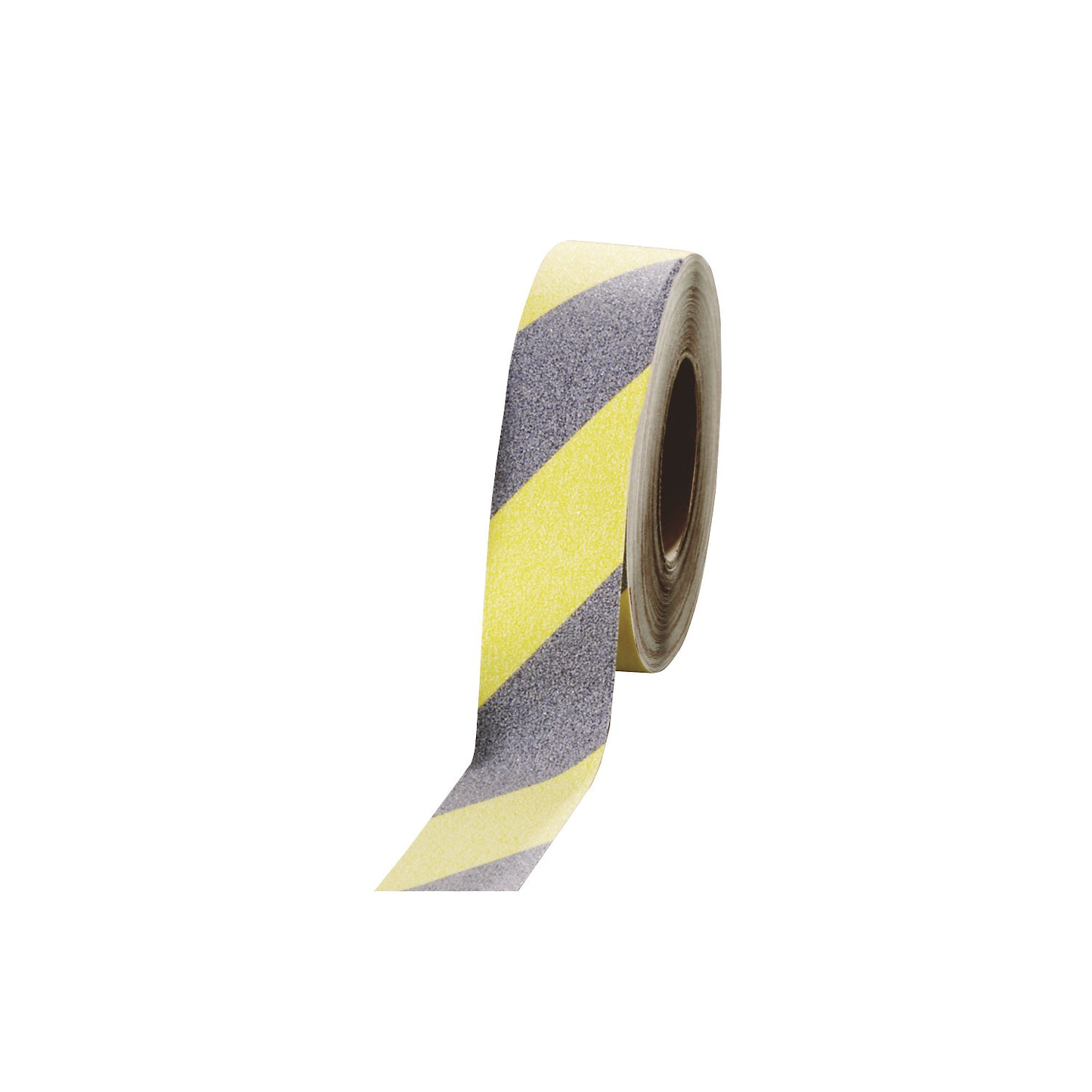 Non-slip tape, self-adhesive, width 50 mm, black/yellow, roll, pack of 1.