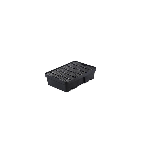 Small container pallet tray, made of polyethylene (LDPE), capacity 20 l, with PE grate.