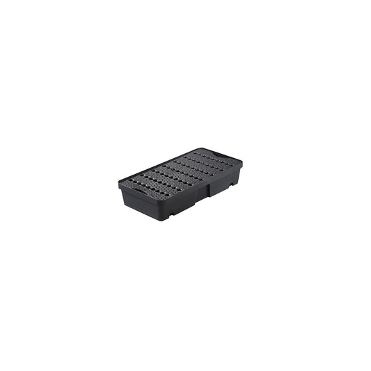 Small container pallet tray, made of polyethylene (LDPE), capacity 30 l, with PE grate.