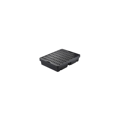 Small container pallet tray, made of polyethylene (LDPE), capacity 40 l, with PE grate.